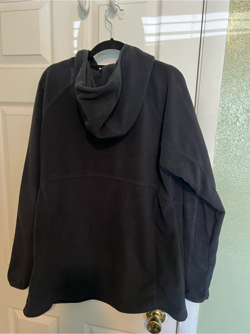 Columbia Women's Black Fleece Hooded Pullover